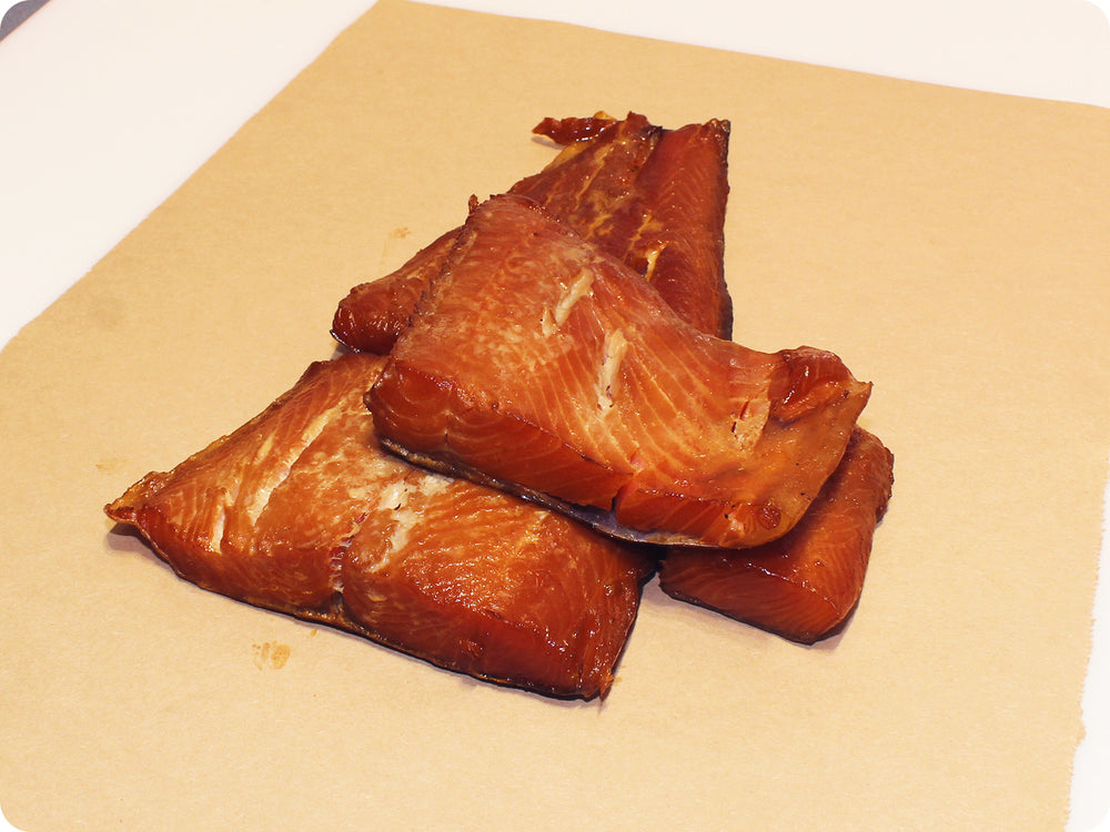 Smoked Alaska King Salmon (Brown Sugar)